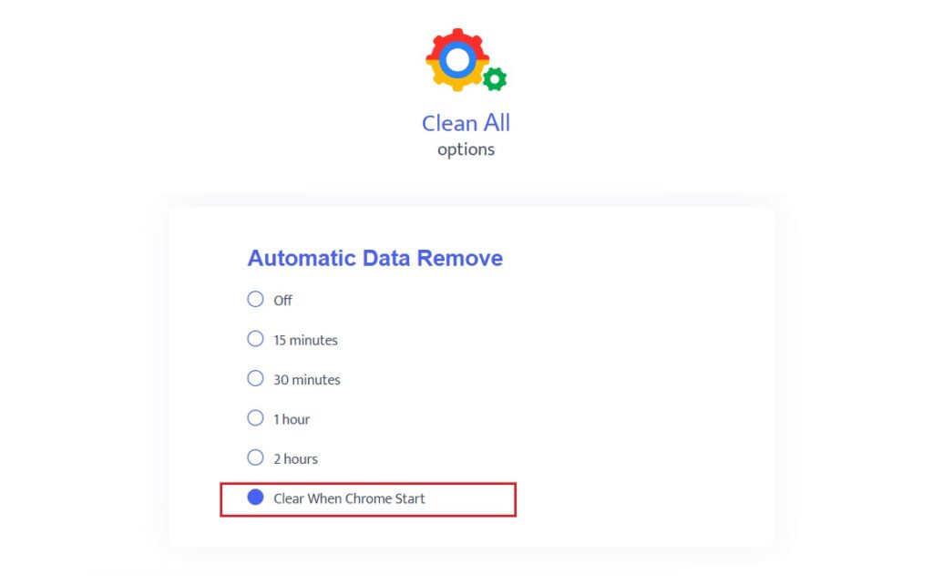 How to Auto Clear Browsing History Chrome 2 clear all extension