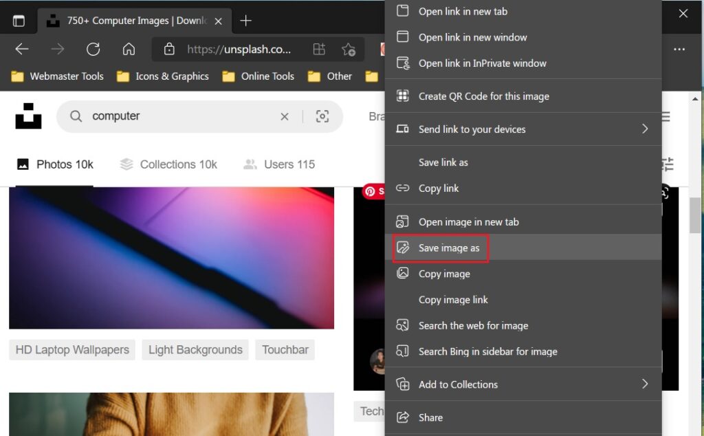 How to Copy and Paste a Picture in Windows From 6 Locations 5 From Web Page