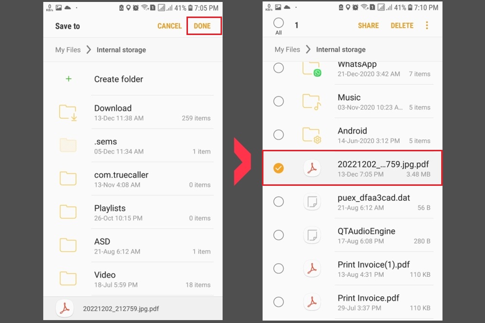 जानिए फोन में पीडीएफ कैसे बनाते हैं? 2 mobile me pdf banaye 2