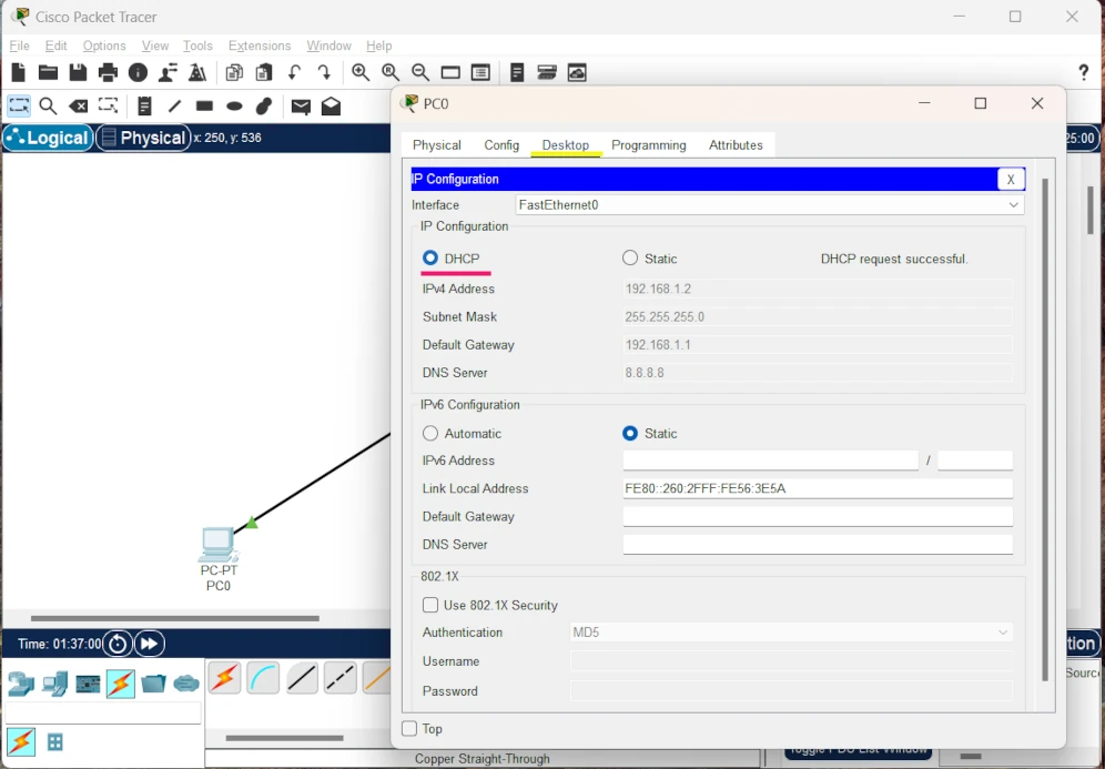 How to Configure DHCP in Cisco Packet Tracer 4 DHCP in cisco packet tracer