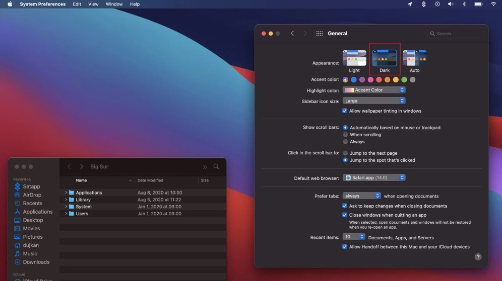 How to make mac dark mode on-off 2 dark mode in mac