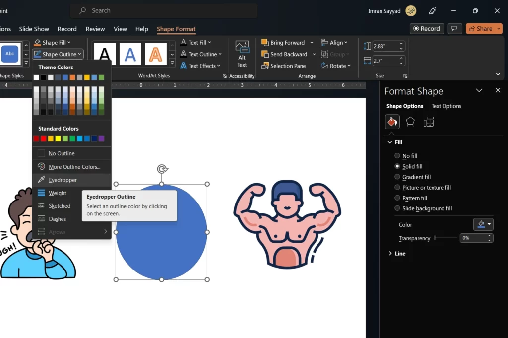 How to Pick a Colour in PowerPoint 1 Pick a Colour in PowerPoint