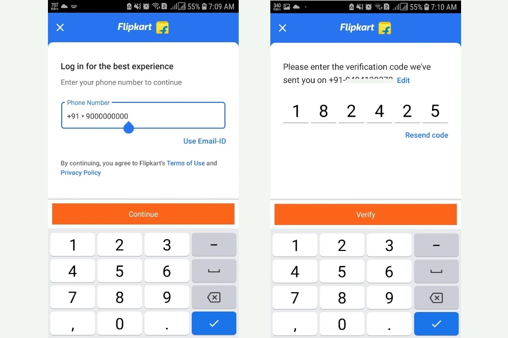 How to Create Flipkart Account 2 signup for flipkart account