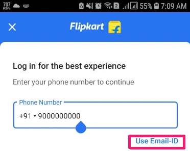 How to Create Flipkart Account 5 signup using email