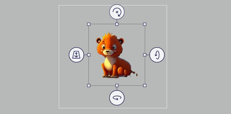 How to Make an Image Transparent in Paint 3D 6 adjust image and object