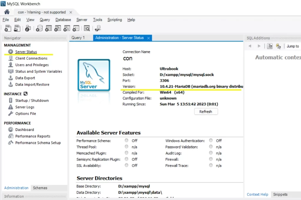 3 Methods to Check MySQL Version in Workbench 2 Check MySQL Version in Workbench