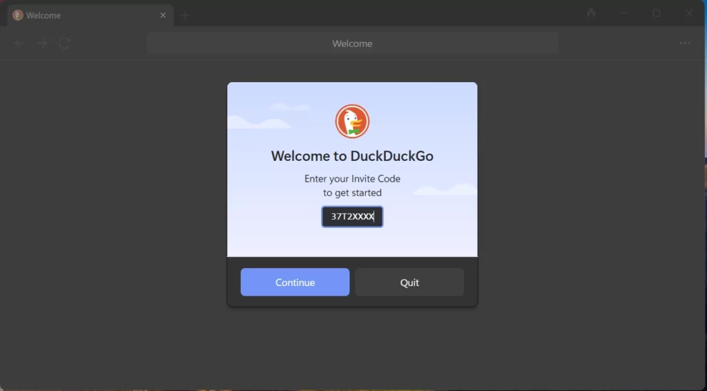 How to Get a DuckDuckGo Invite Code for the Windows Browser App 6 duckduckgo asking invite code