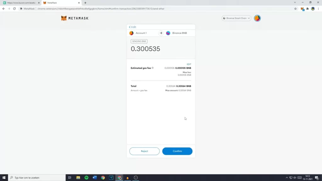 How to Send a Token from MetaMask to KuCoin: A Step-by-Step Guide 3 sending eth from metamask