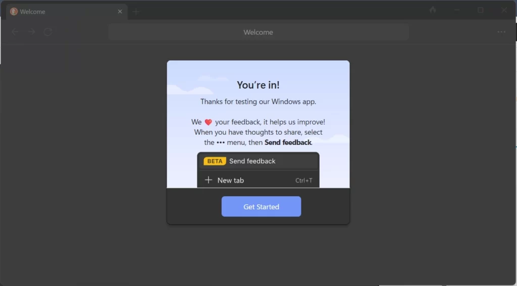 How to Get a DuckDuckGo Invite Code for the Windows Browser App 7 you are in screen