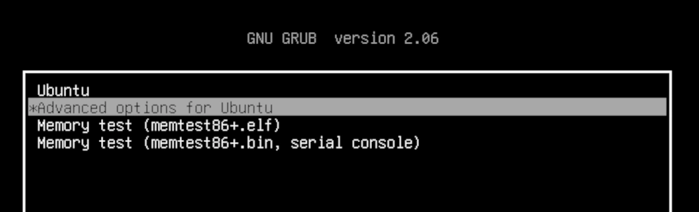 Fixing "Username is not in the sudoers file" Error in Ubuntu 22.04 Installed in Virtual Box 3 GNU Grub Boot Options