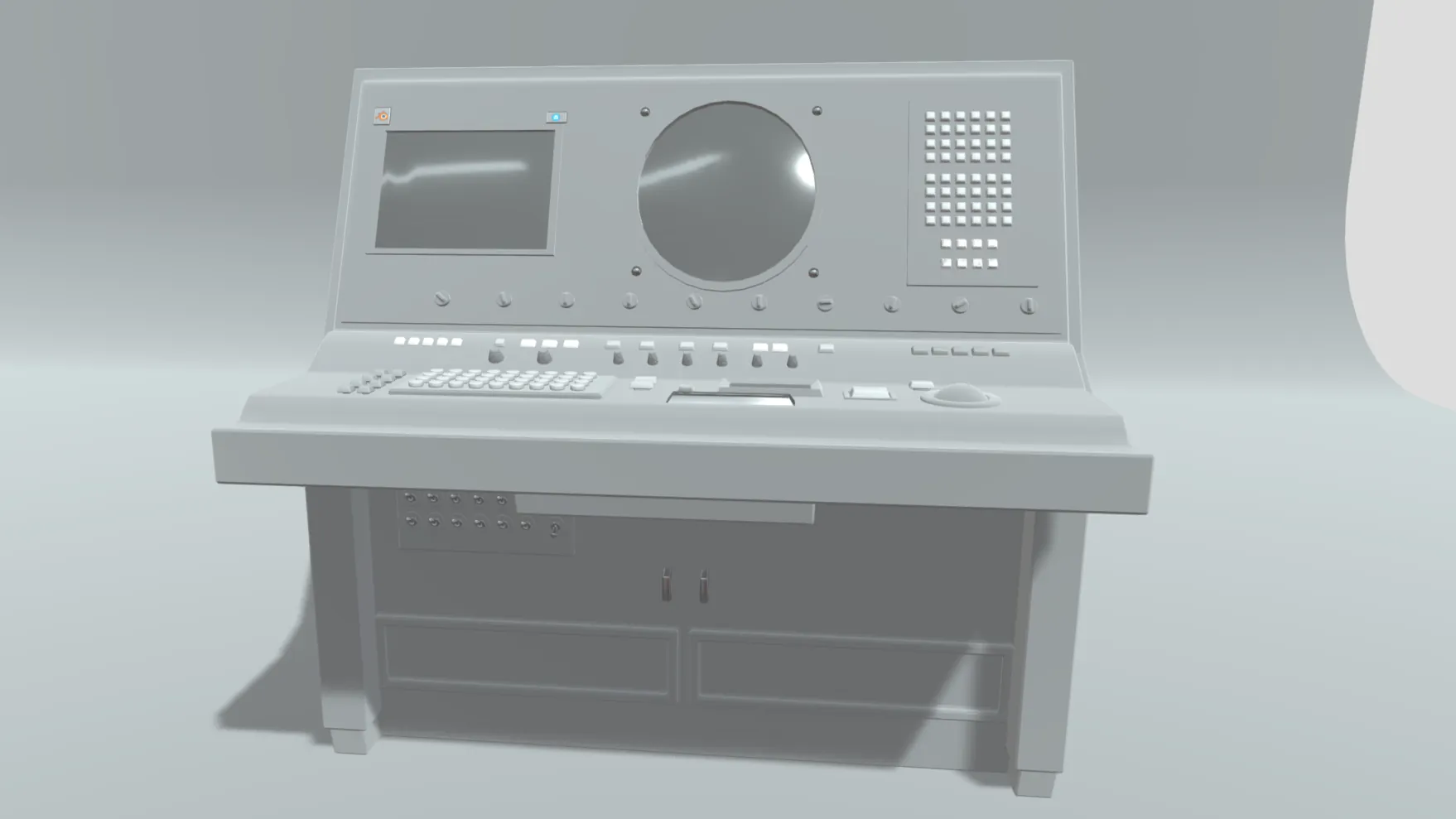 TIFRAC Computer 3d model