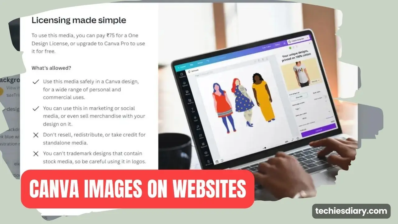 canva images on website