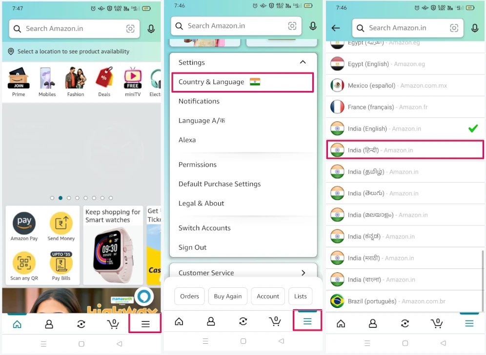 How to Change Language on Amazon: A Step-by-Step Guide 4 change language in amazon app