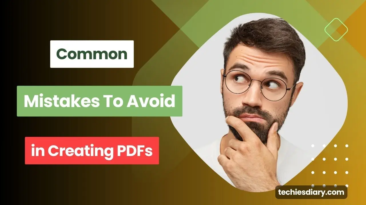 common mistakes in pdf file