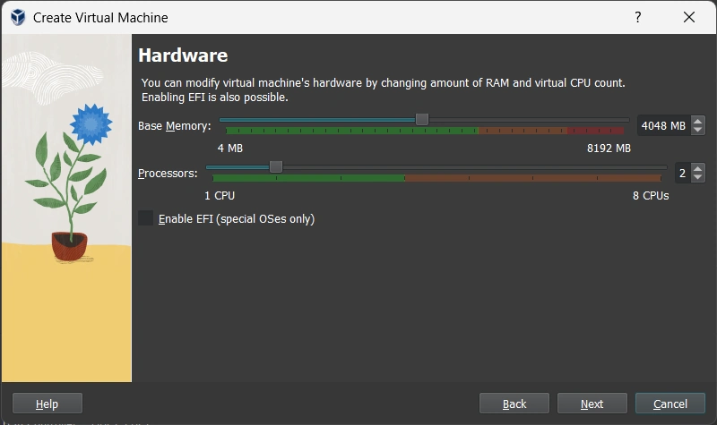 How to Install Zorin OS 16 in VirtualBox 3 configure virtual machine hardware