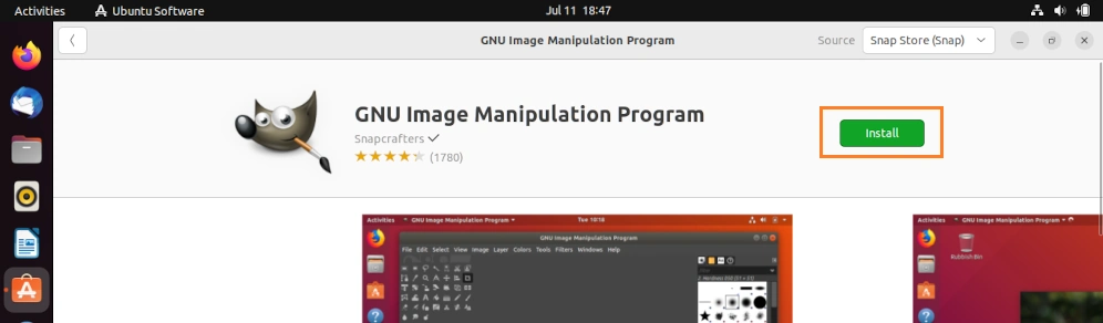 How to Install GIMP on Ubuntu 20.04 (Easy Guide) 6 gimp program tool page