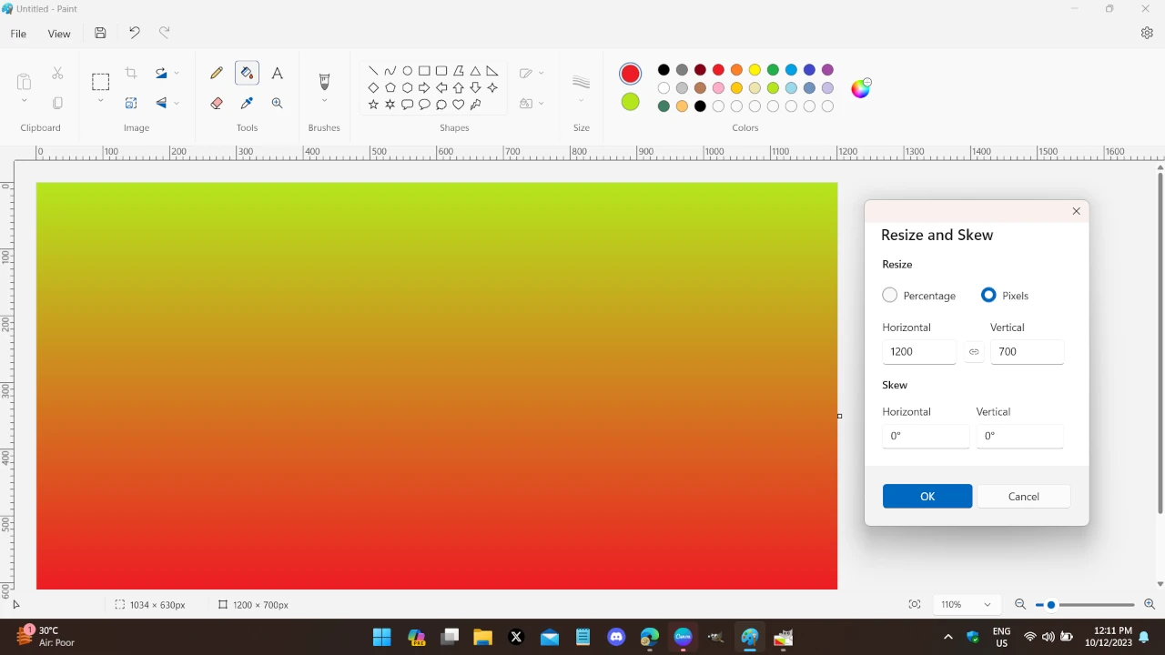 how To Mix Colors in MS Paint? 3 gradiant color mix in ms paint