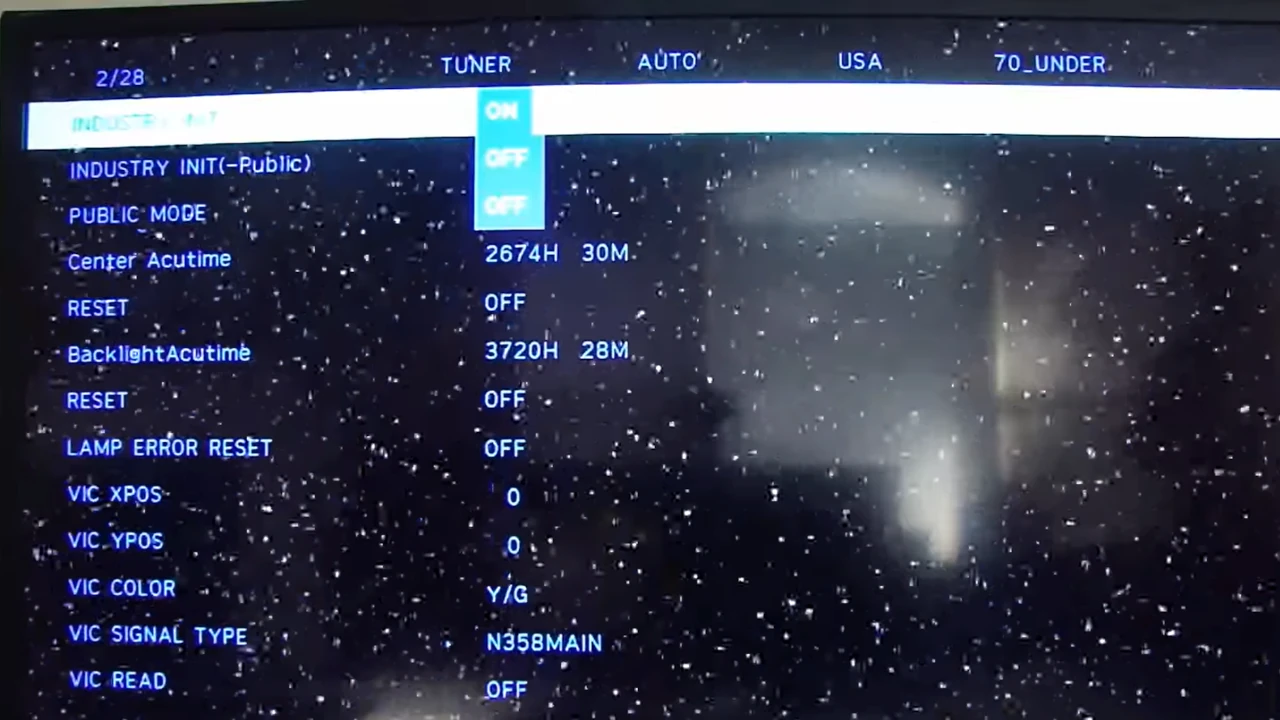 2 Simple Ways To Reset Sharp Aquos TV 3 industry init settings in sharp tv