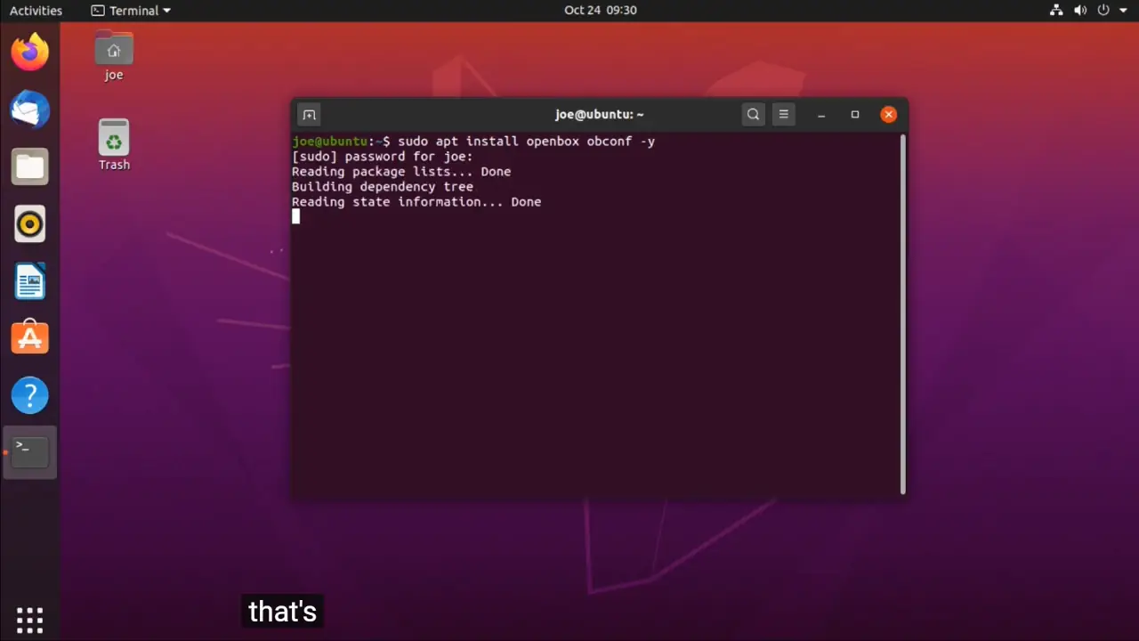 install openbox in ubuntu