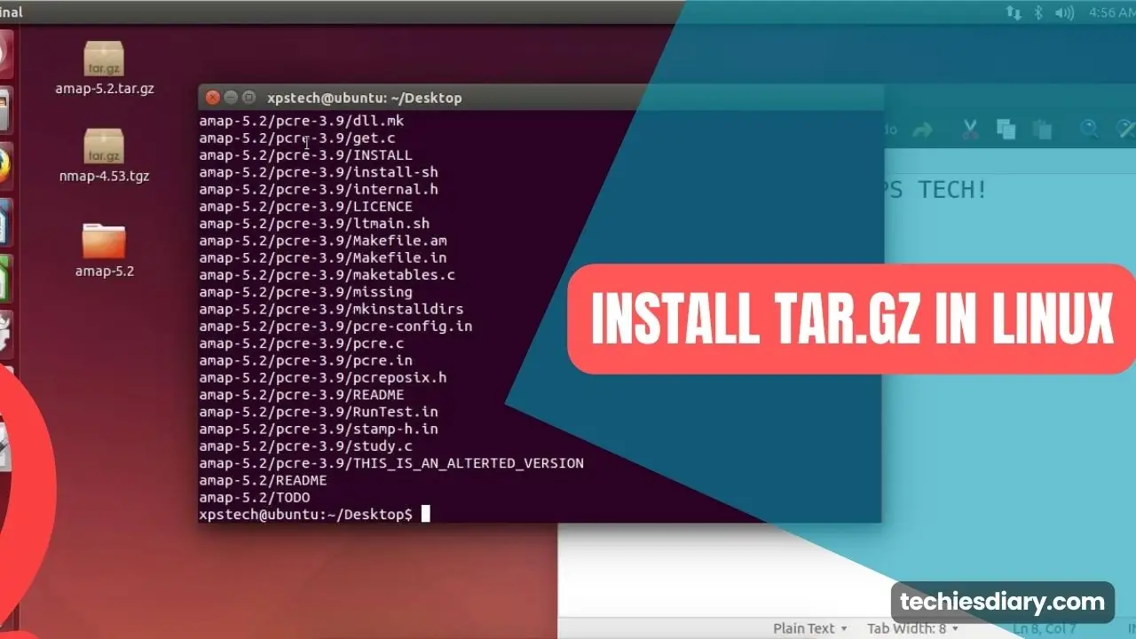 install tar.gz in linux system