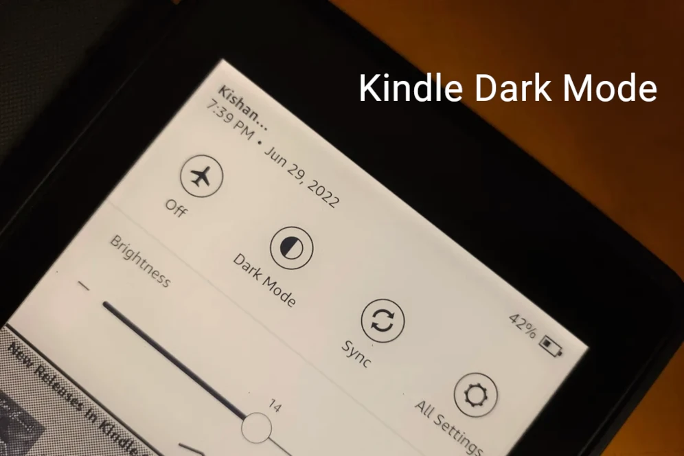 How to Turn on Dark Mode on Your Kindle 2 kindle dark mode