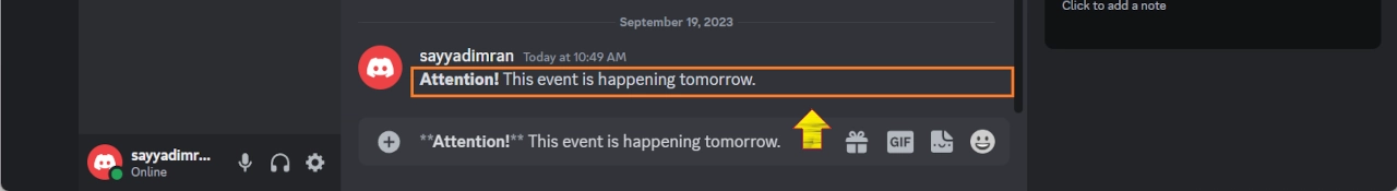 How to Bold, Italicize and Underline Text in Discord 3 make text bold in discord