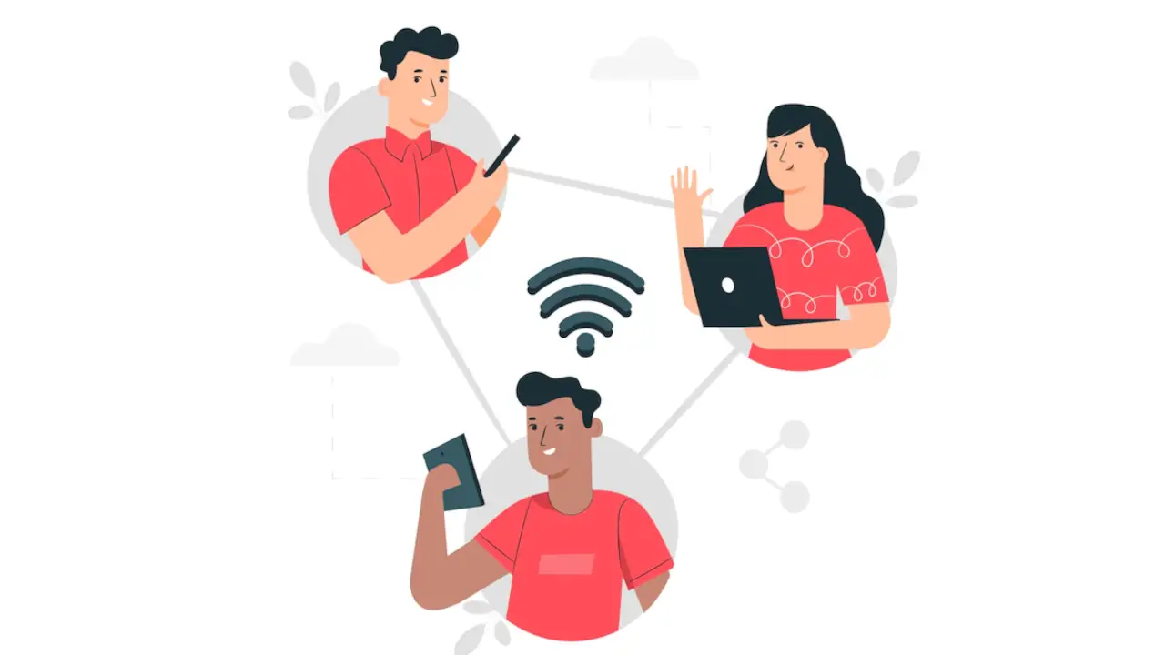 nearby share illustration