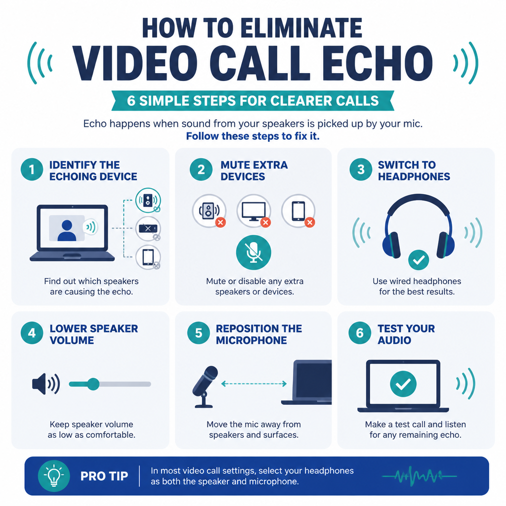 How to Fix Echo and Feedback During Video Calls at Home 1 Steps to fix echo and feedback during video calls