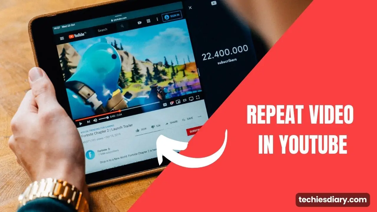 repeat play youtube video