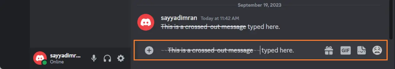 How to Cross Out Text in Discord? 3 scross out text in discord