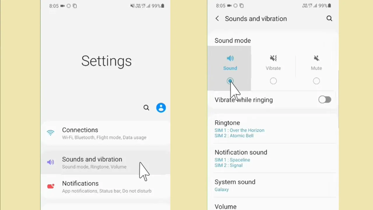 How to Check Your Samsung Phone's Speaker 3 sound settings in samsung phone
