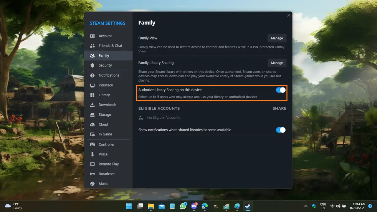 Family Library Sharing: How to Share Games on Steam with Your Family 2 steam library sharing with family