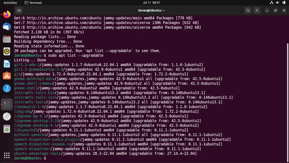 How to Update All Packages On Ubuntu 3 upgradable command in ubuntu