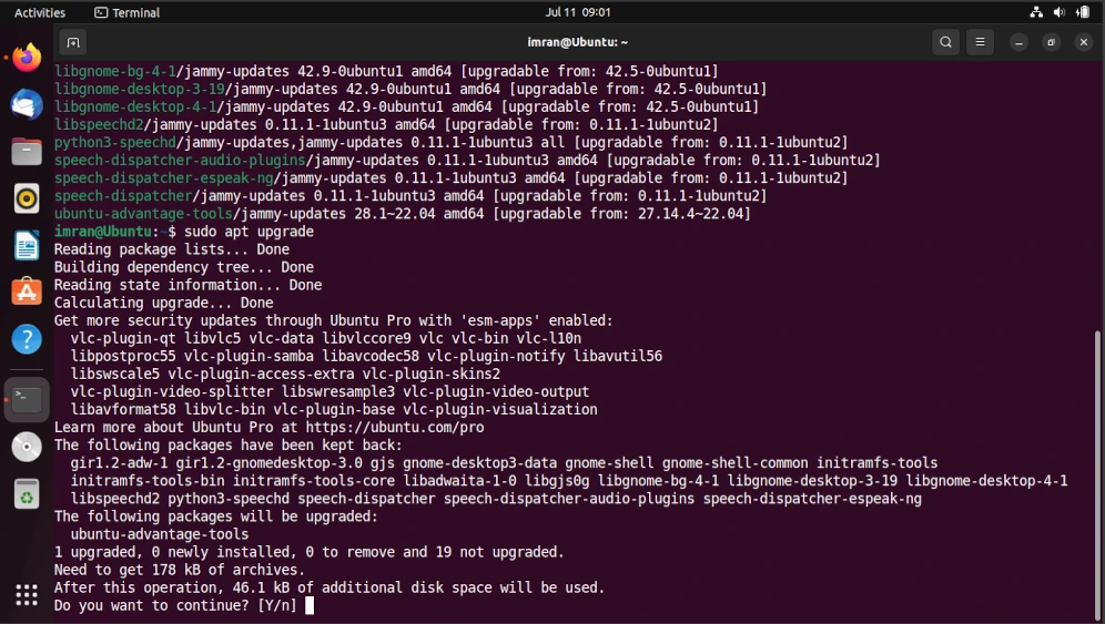 How to Update All Packages On Ubuntu 4 upgrade command in ubuntu