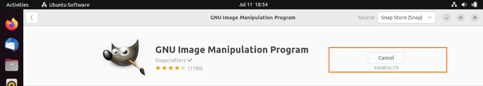 How to Install GIMP on Ubuntu 20.04 (Easy Guide) 8 waiting for gimp installation to be completed